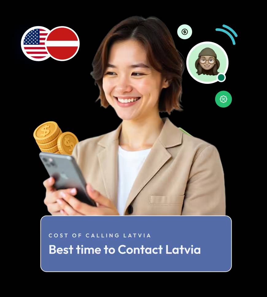 price to call latvia from the usa