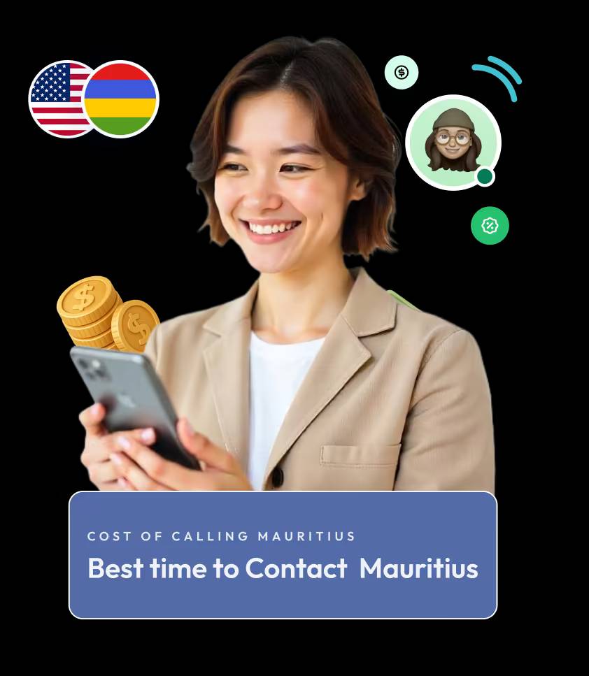 price to call mauritius from the usa