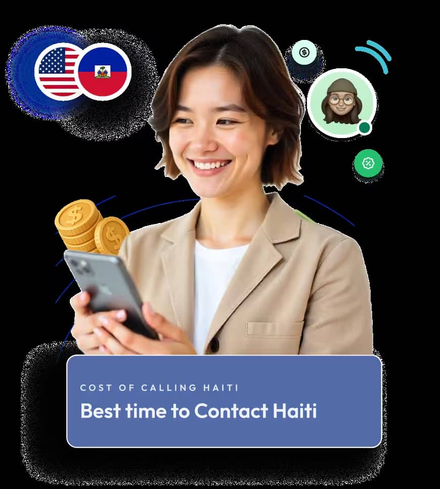 Best time to contact haiti from usa virtual phone call guide
