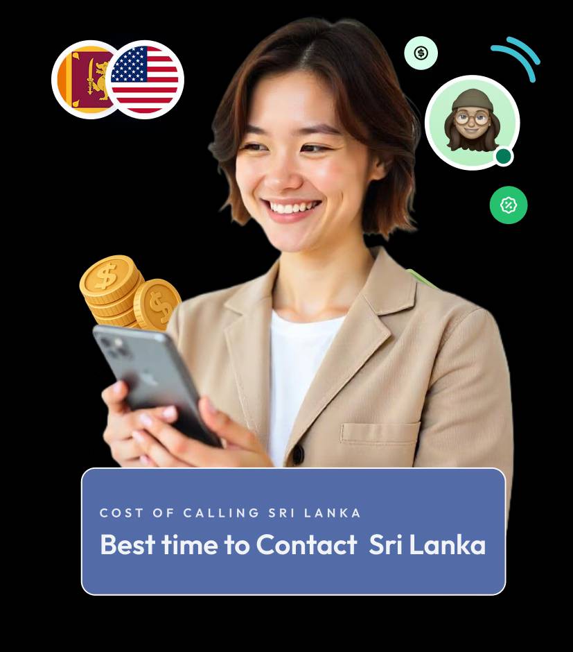 A smiling woman is looking at phone