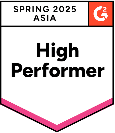 G2 High Performer Asia Spring 2025