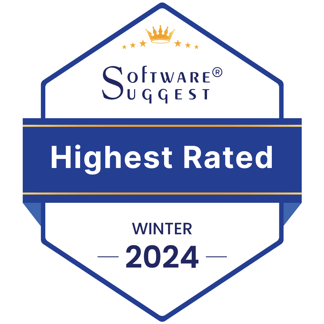 SoftwareSuggest Highest Rated Winter 2024