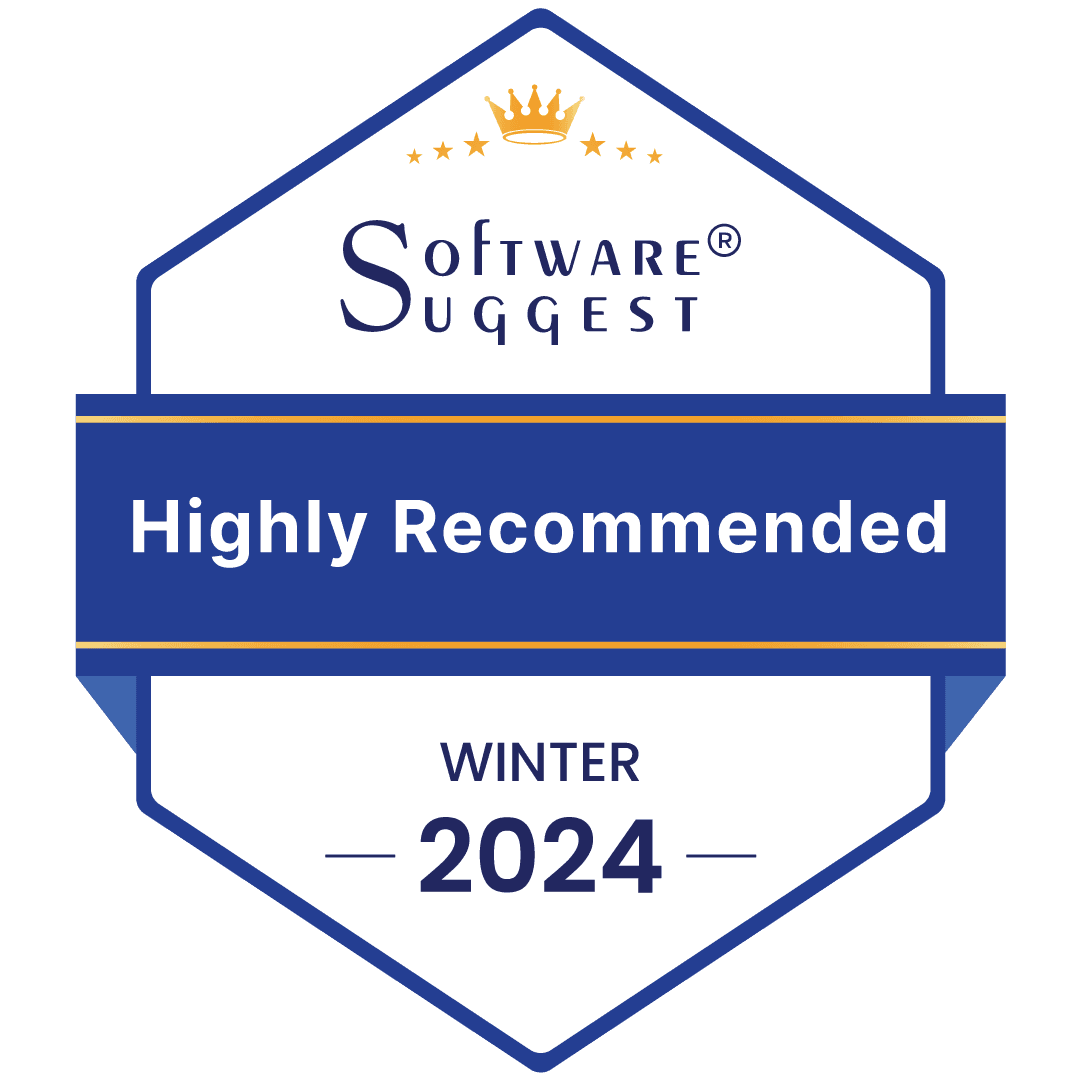 SoftwareSuggest Highly Recommended 2024