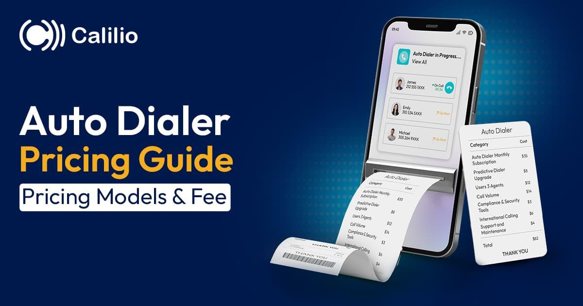 Auto Dialer Pricing Guide 2026: Pricing Models & Fees