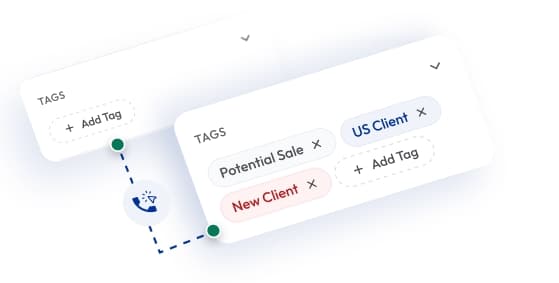 interface showing shortest and most common alternative name for tags