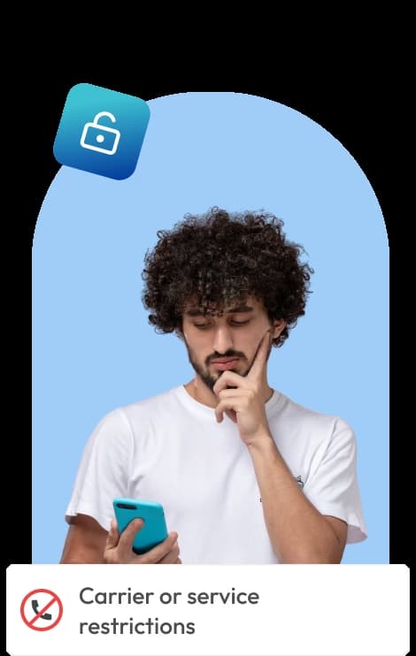 carrier and service restriction