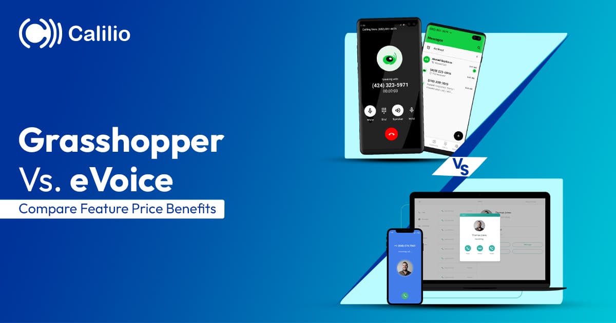 Grasshopper Vs. eVoice: Compare Feature, Price and Benefits