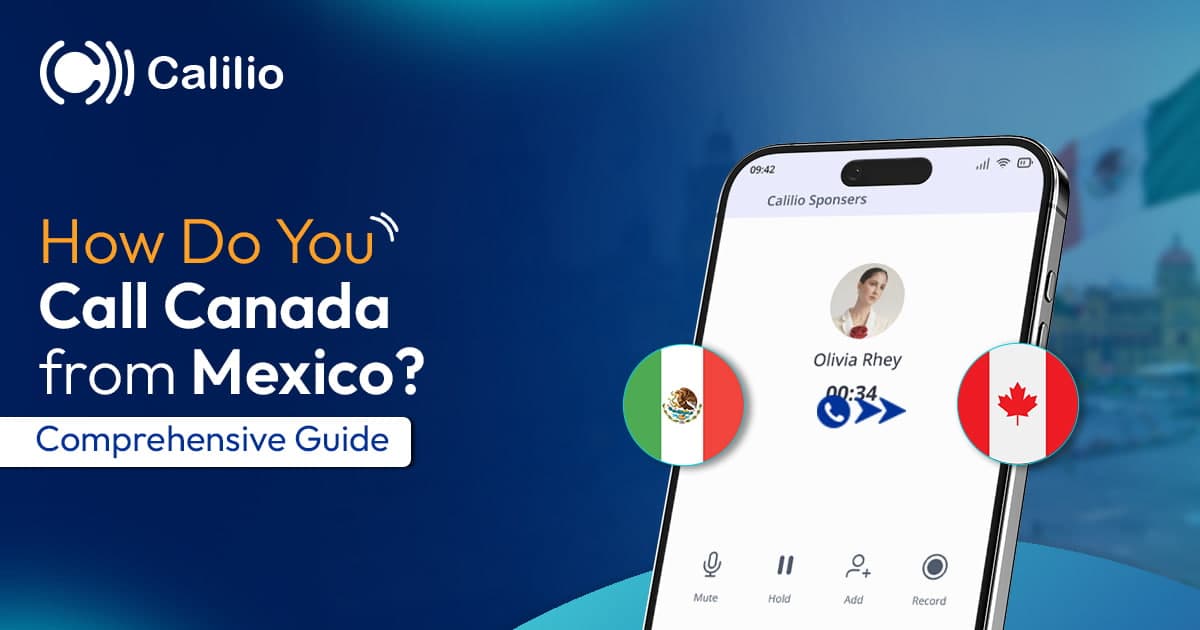 How do you call canada from mexico