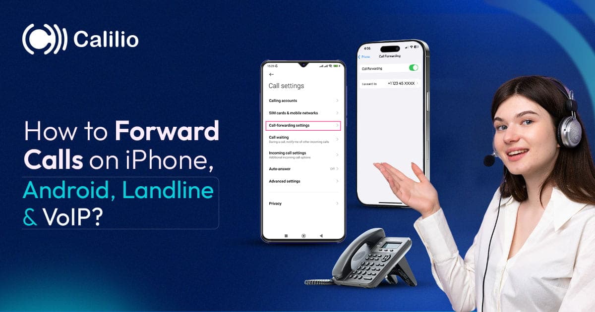 How to Forward Calls on iPhone, Android, Landline & VoIP?