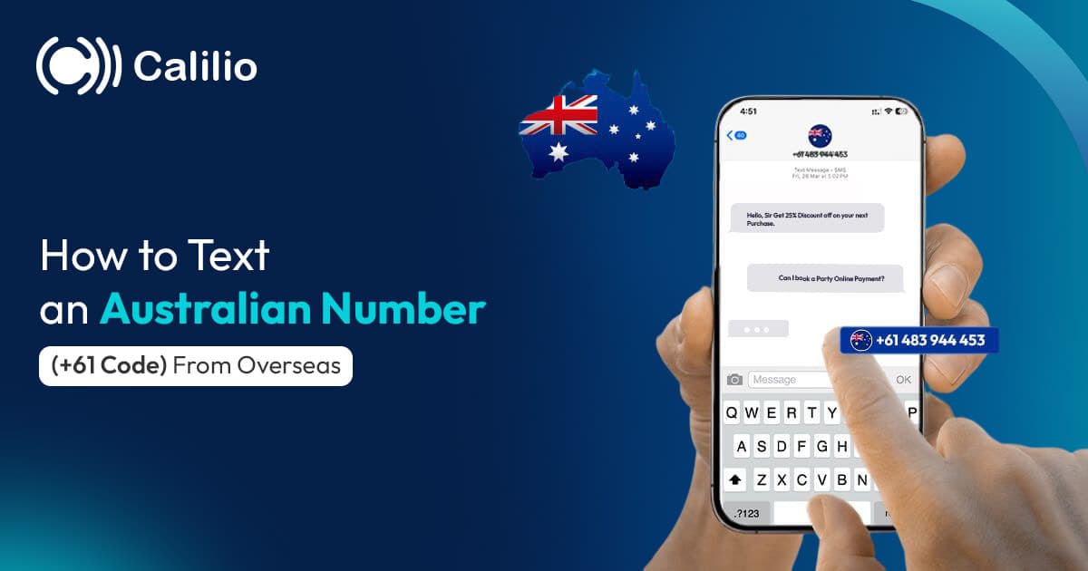 How to Text an Australian Number?