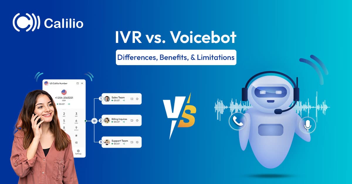 IVR vs. Voicebot: Differences, Benefits, & Limitations