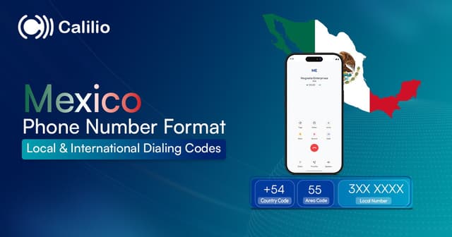 Mexico Phone Number Format: Local & International Dialing Codes