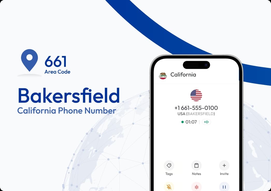 bakersfield california phone number in 661 area code