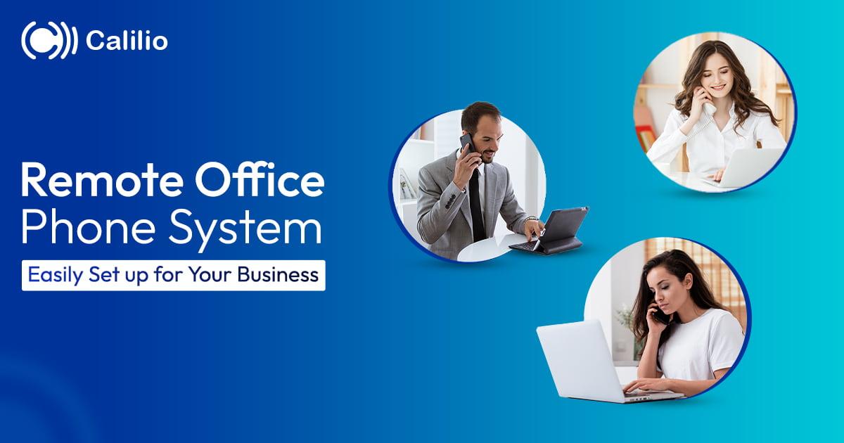 Remote office phone system