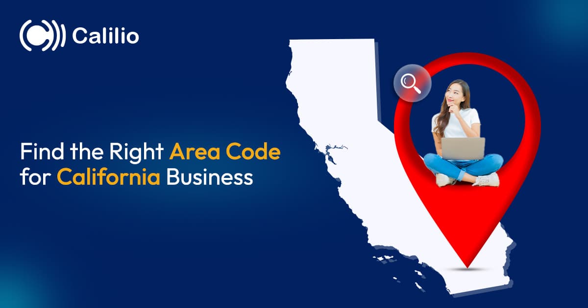 find the right area code for california business