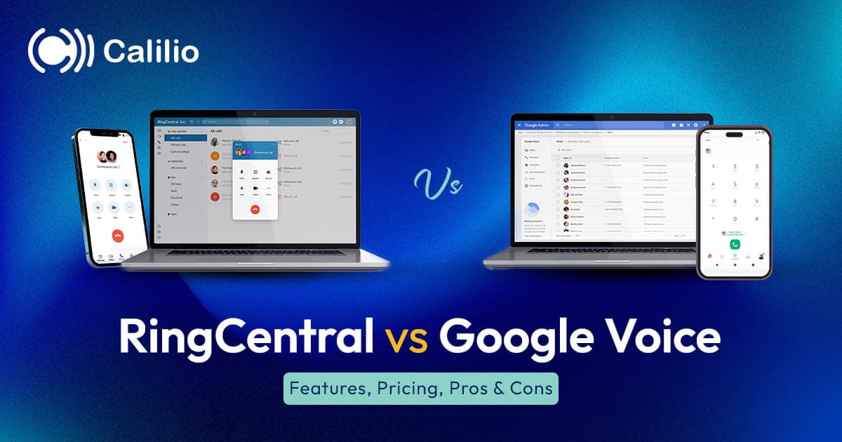 RingCentral vs. Google Voice: Features, Pricing, Pros & Cons