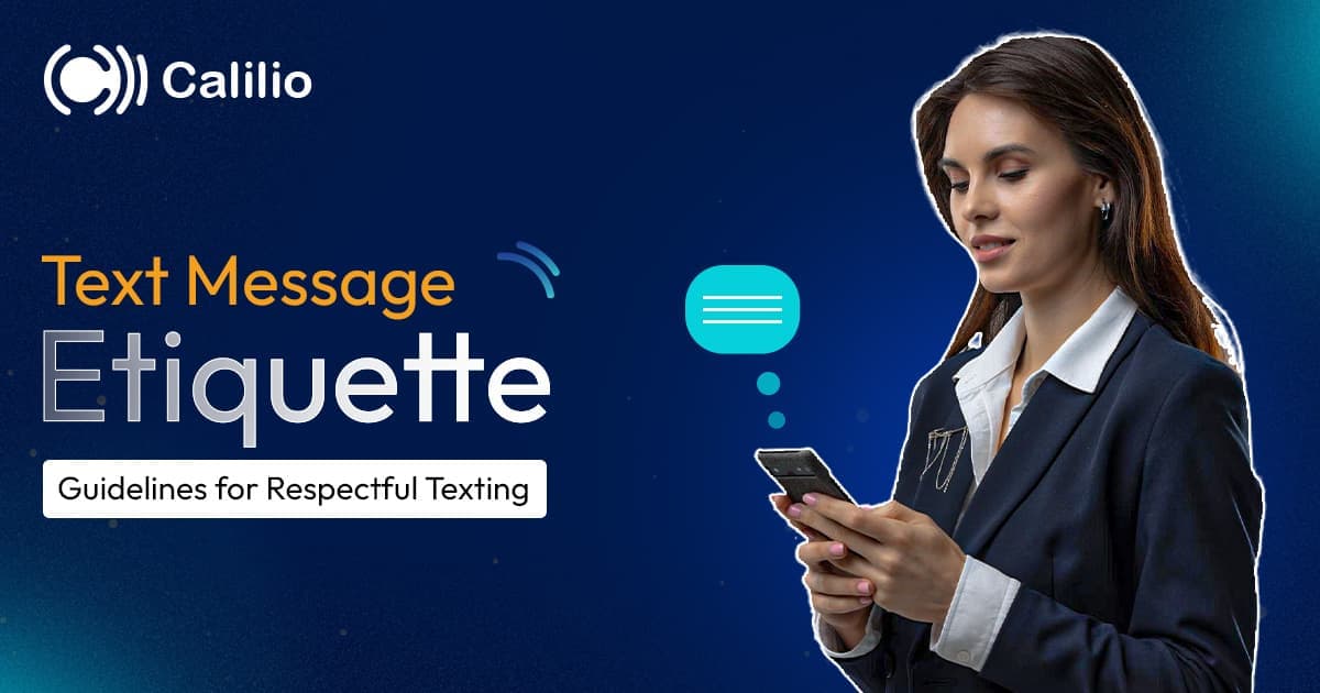 a man using a mobile for text message etiquette