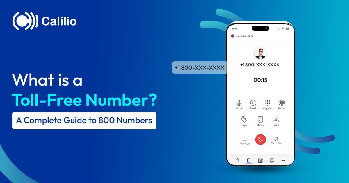 What is a Toll-free Number? A Complete Guide to 800 Numbers