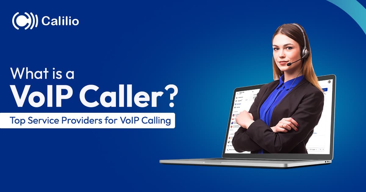 A girl making a VoIP call