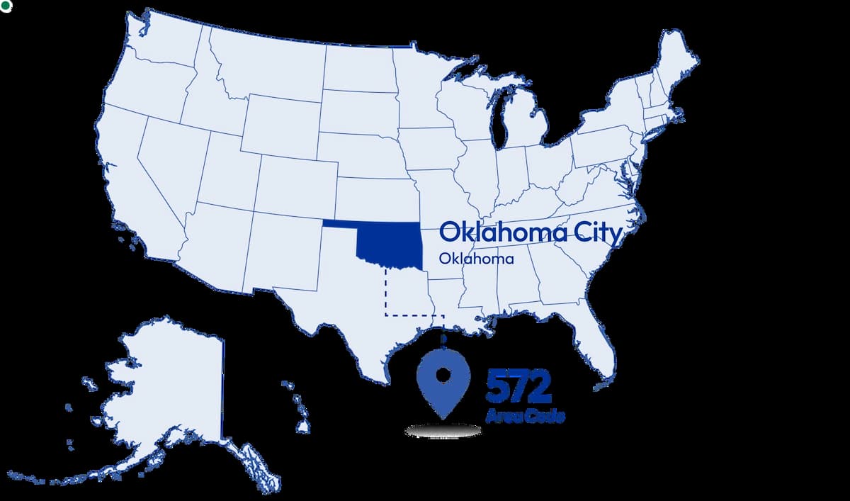 location of 572 area code