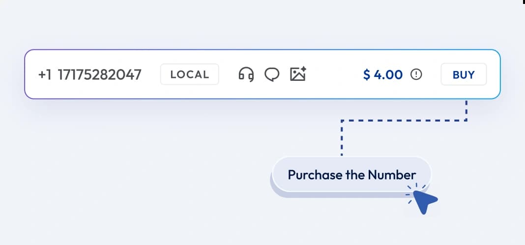 Reserve or purchase number