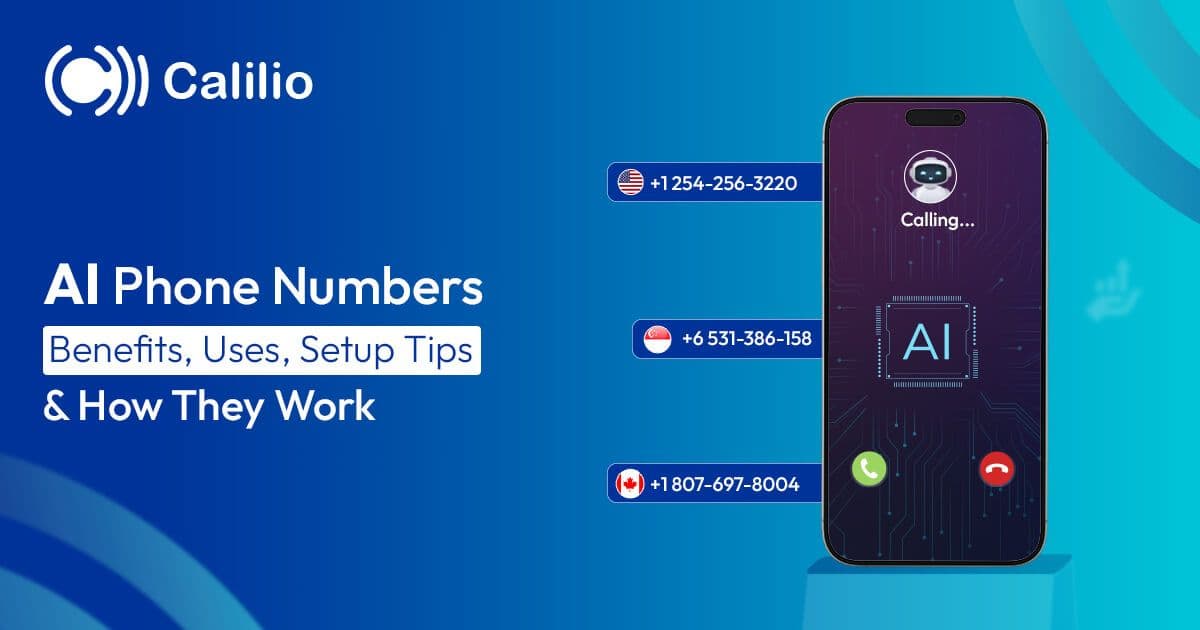 AI Phone Numbers: Benefits, Uses, Setup Tips & How They Work