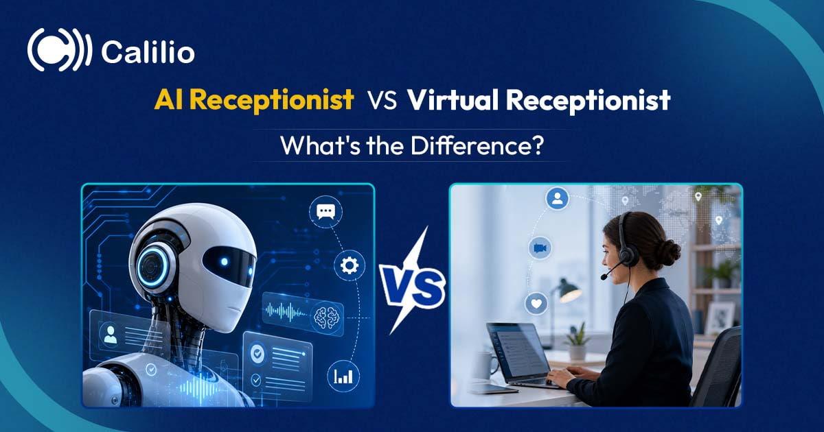 AI Receptionist vs Virtual Receptionist: What's the Difference?