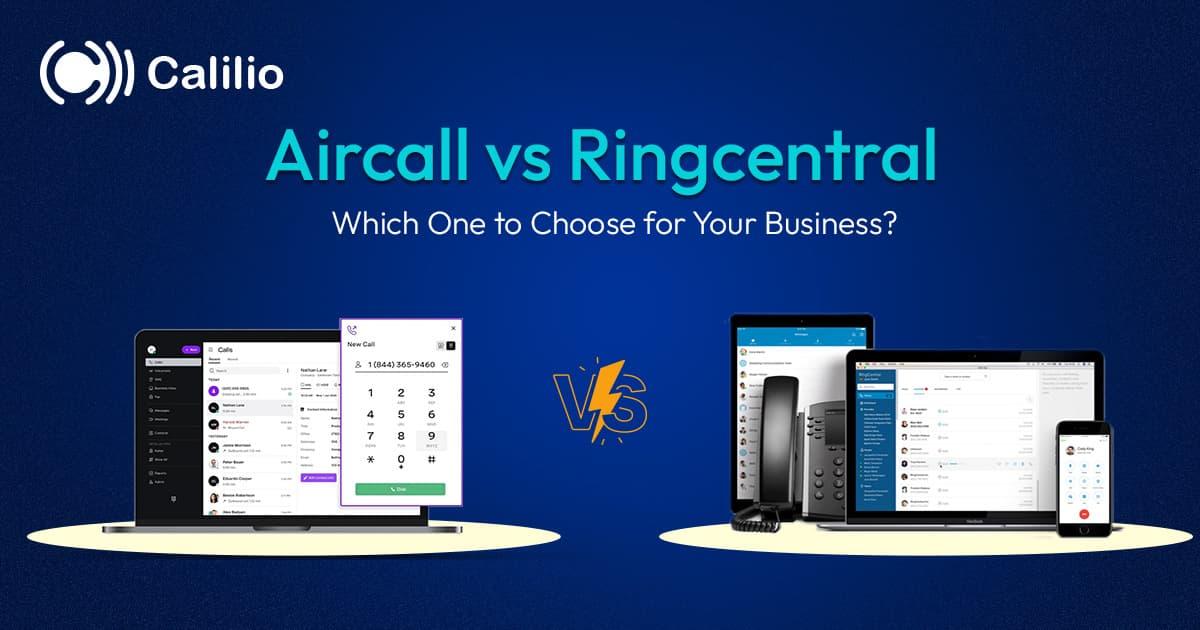 comparision between aircall and ringcentral.