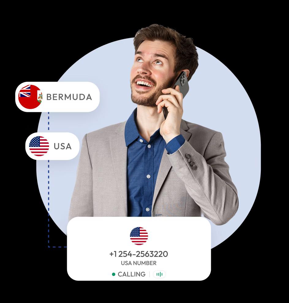 best time for calling us from bermuda