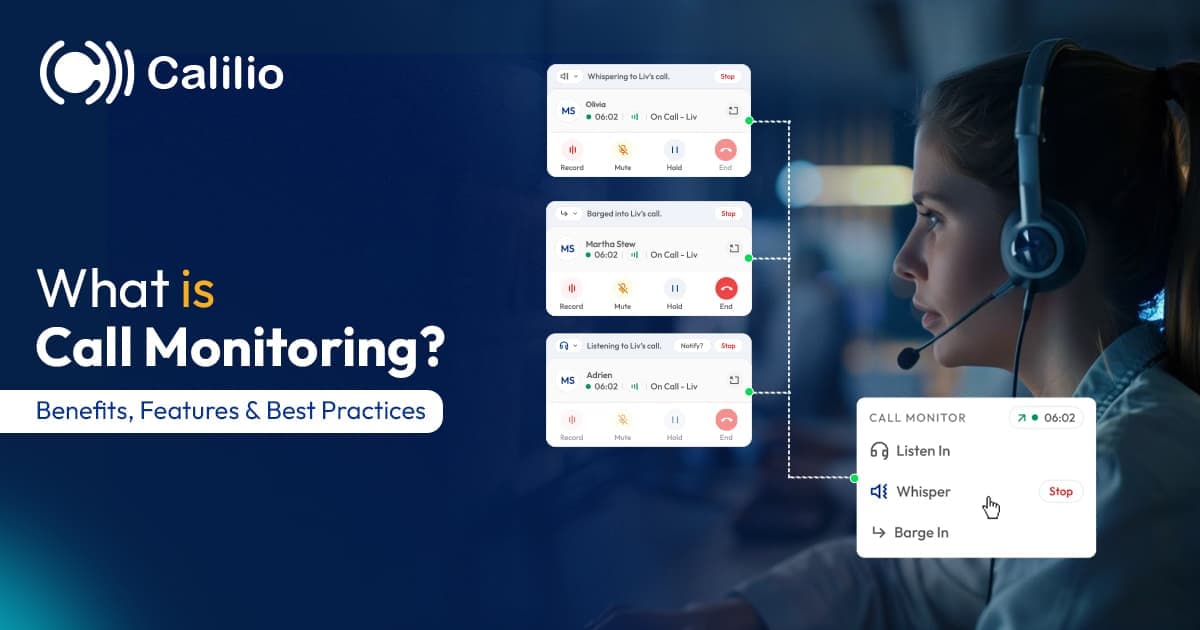 What is Call Monitoring? Benefits, Features & Best Practices