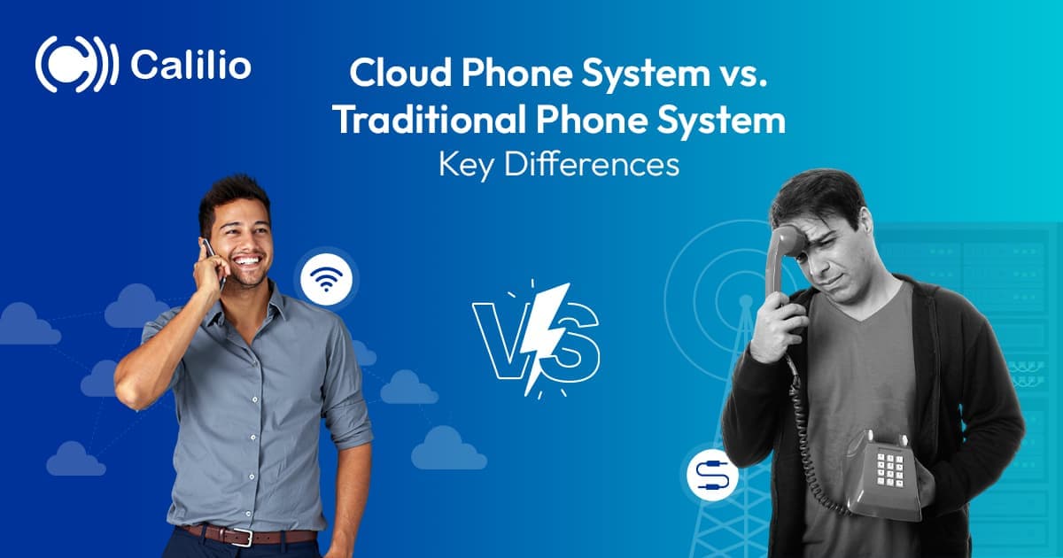 cloud phone system vs traditional phone system