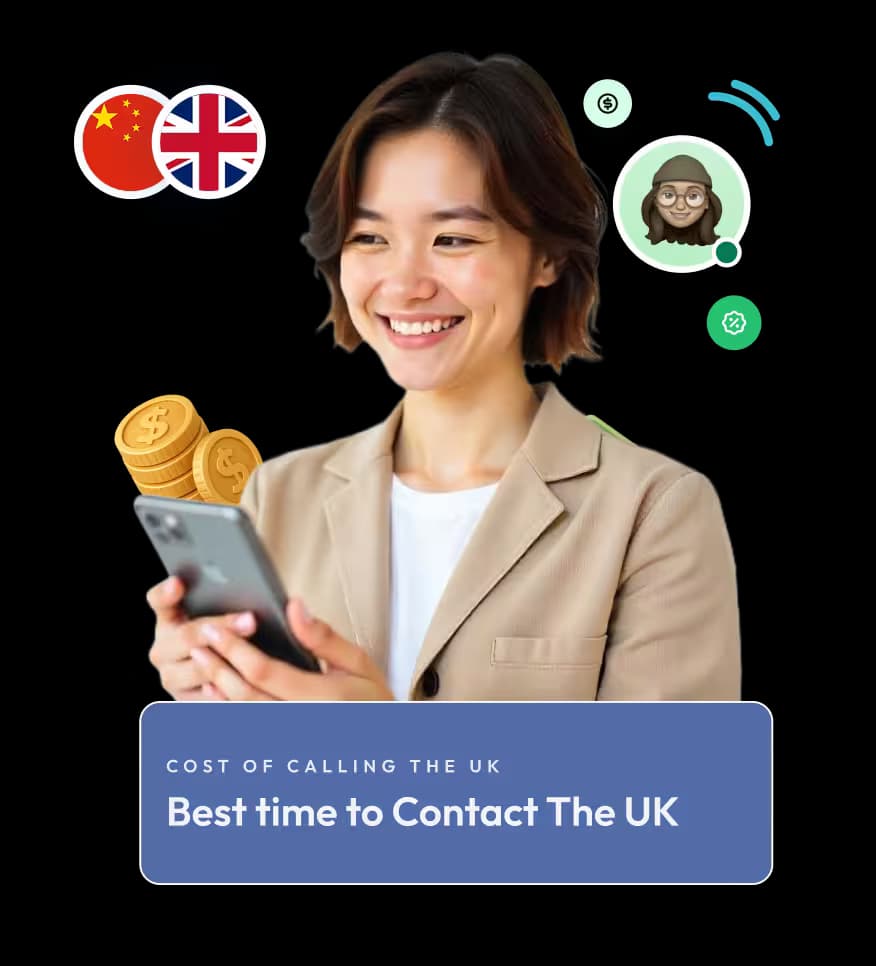 Best time to contact uk from china virtual phone call guide