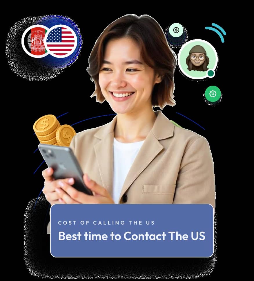 cost of calling the us from afghanistan with gold coins