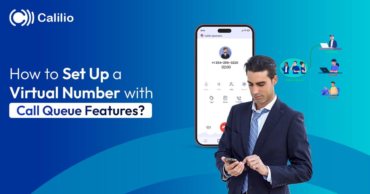 How to get a virtual number with call queue
