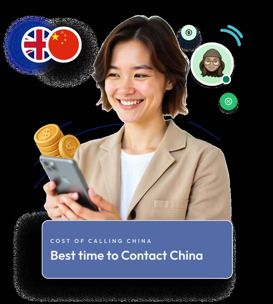 price of calling china from uk