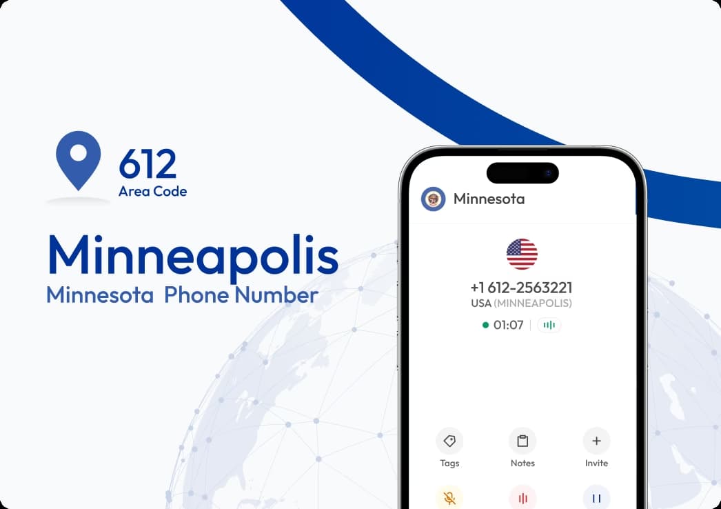 minneapolis minnesota nearby area codes