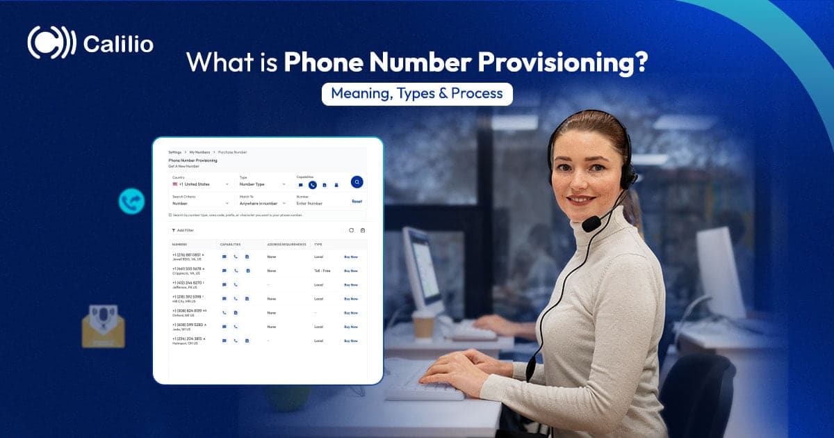 What is Phone Number Provisioning: Meaning, Types & Process