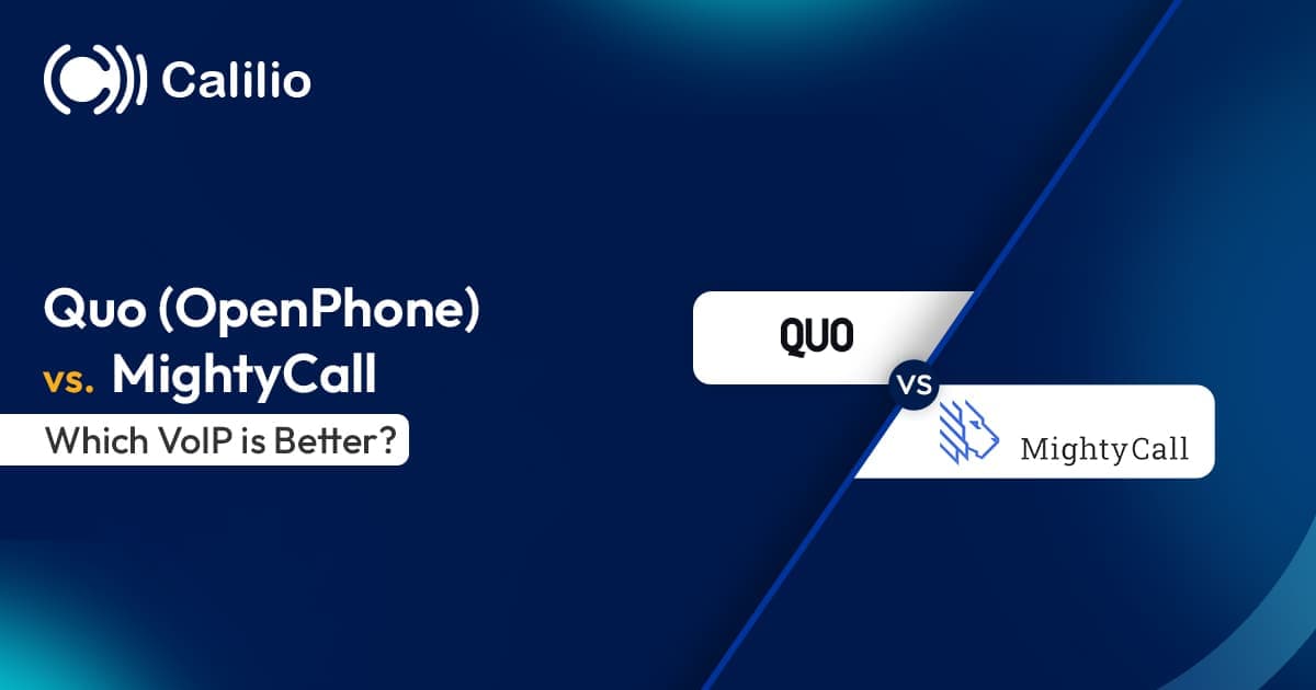 Quo (OpenPhone) vs. MightyCall: Which VoIP is Better?