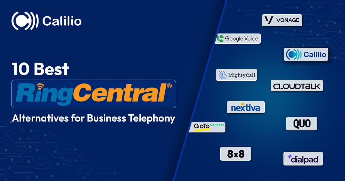 10 Best RingCentral Alternatives For Business Telephony
