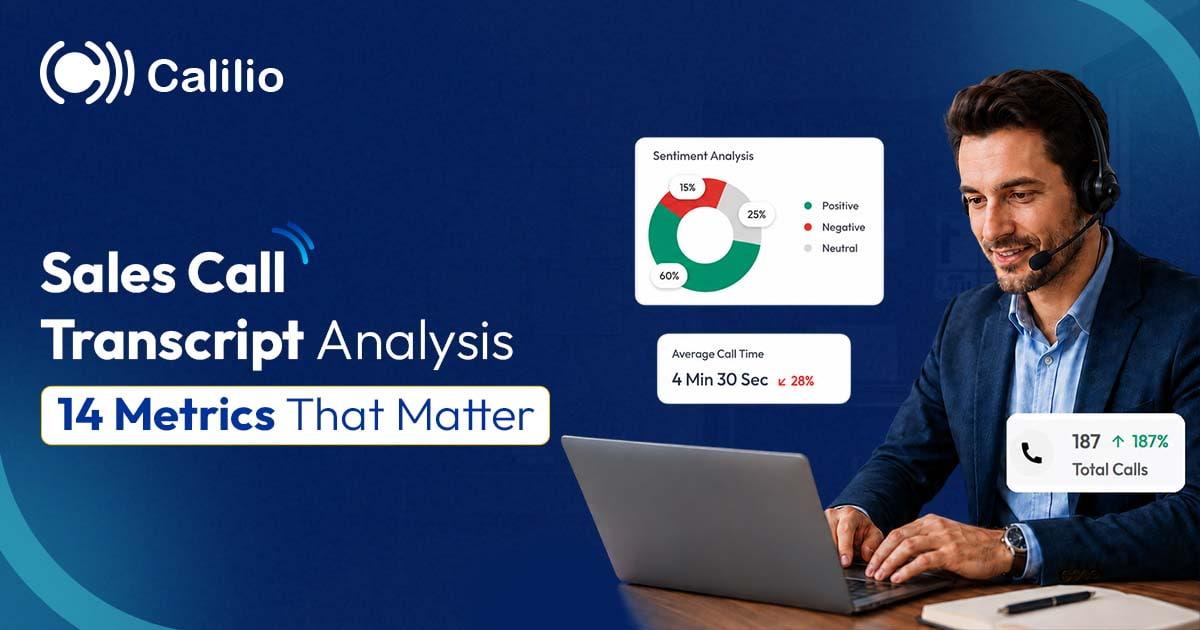 Sales Call Transcript Analysis: 14 Metrics That Matter (2026)