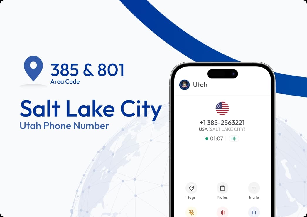 salt lake city phone number in 385 and 801 area code