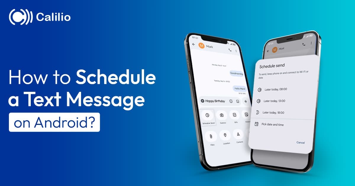 How to Schedule a Text Message on Android?