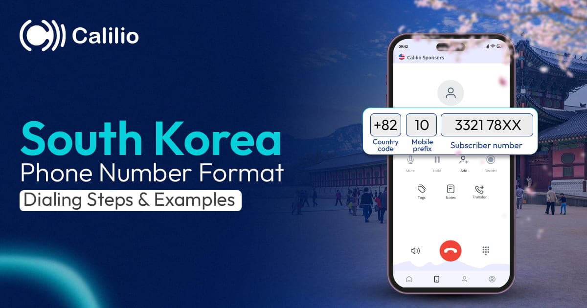 South Korea Phone Number Format | Dialing Steps & Examples