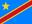 Czech Democratic Republic of the Congo flag