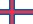 Faroe Islands flag