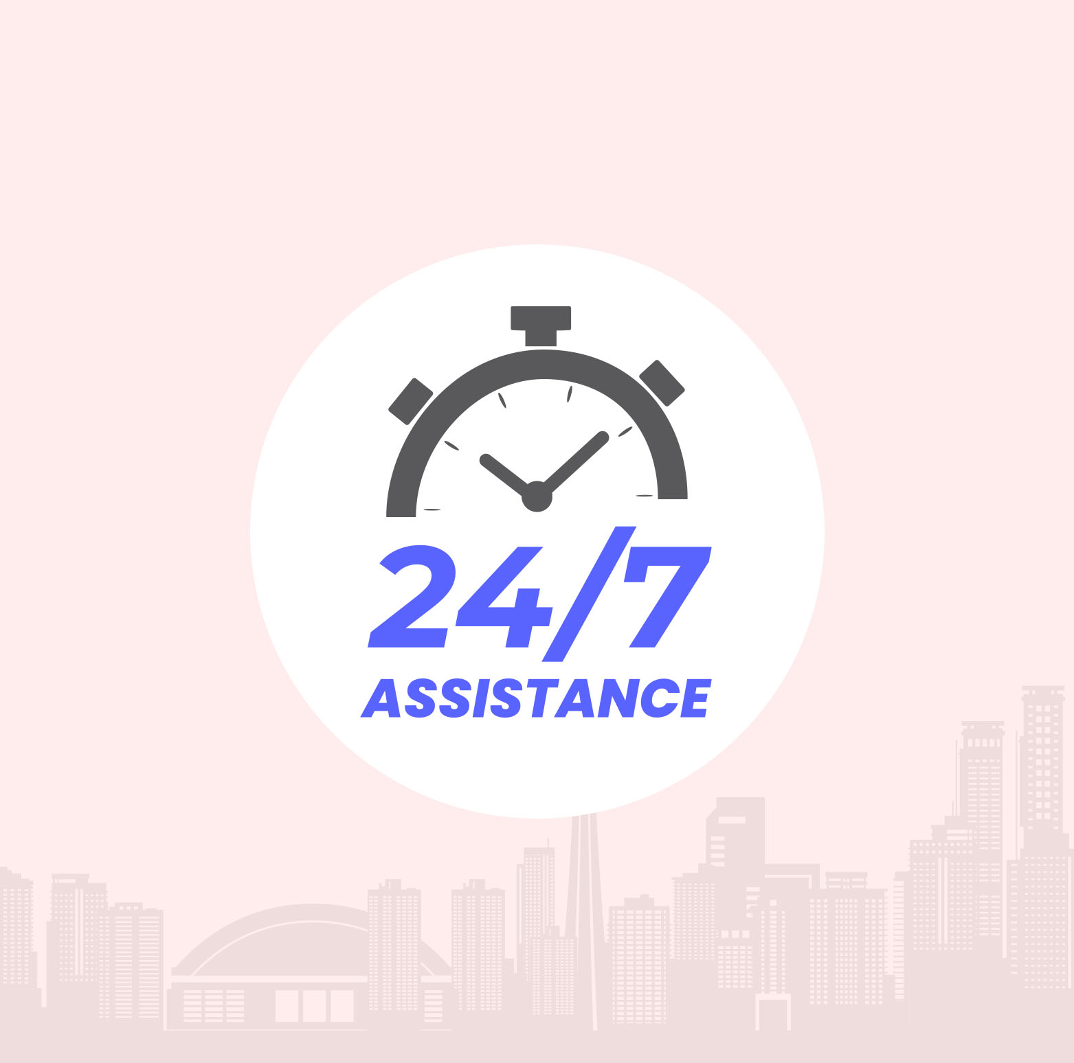 24/7 assistance with Canadian number