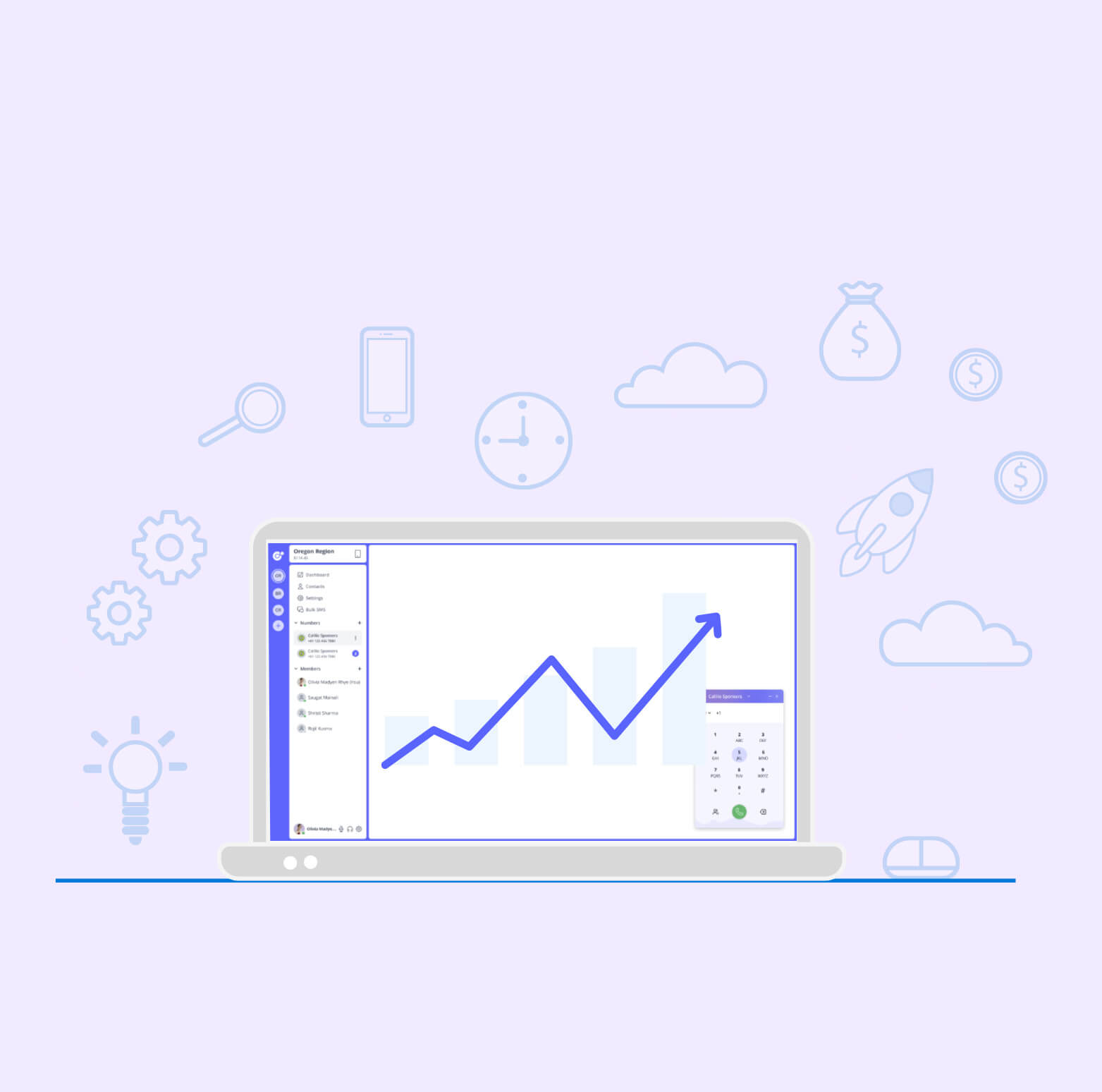 Scale your business with CA area code