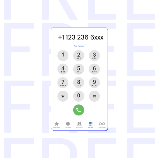 Calilio provide free virtual number for USA