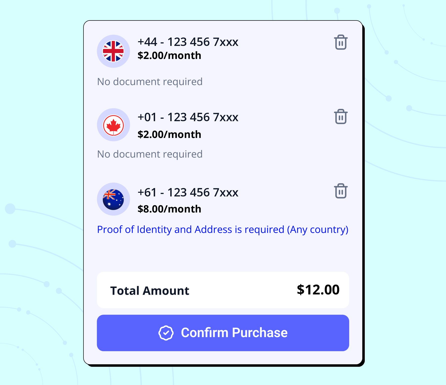 Buy Virtual Phone Numbers for Business From 100+ Countries