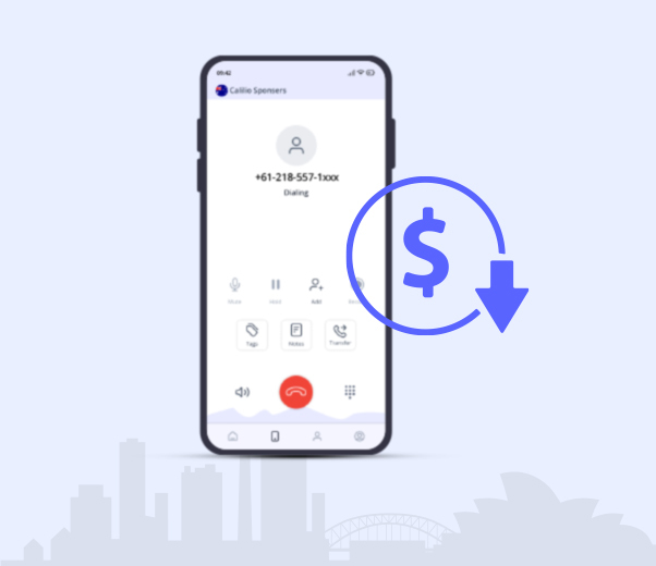Cost saving Australian number